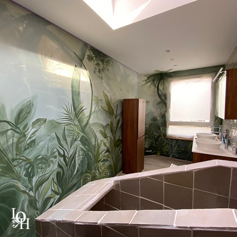 Fresque tropicale 2